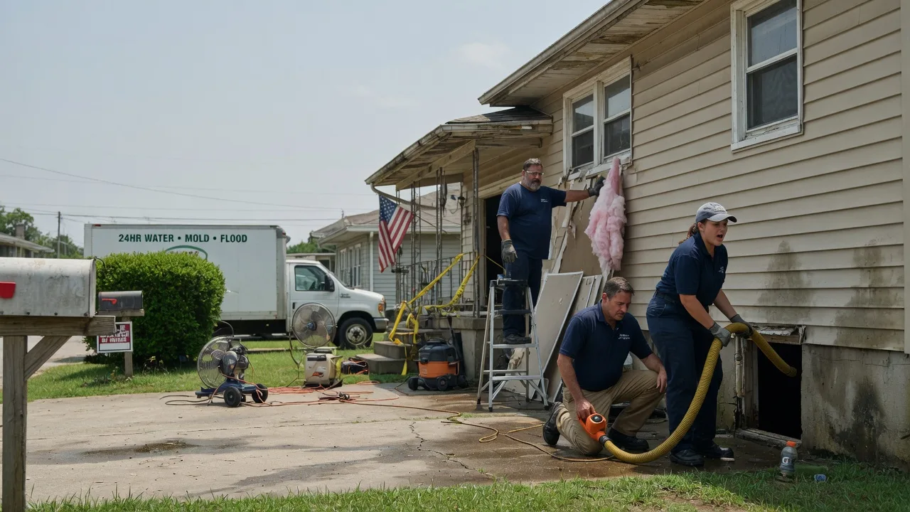 Water Damage Repair in Gamaliel, KY near me
